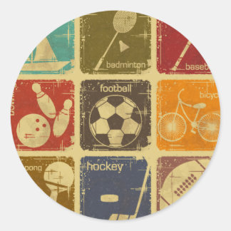 Esportes Ronde Sticker