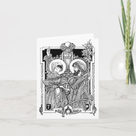 Espousal van Heilige Maagdelijke Notecard Kaart (Voorkant)