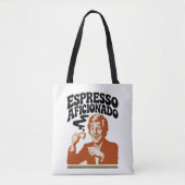 Espresso Aficionado - Java Lover Tote Bag (Voorkant)