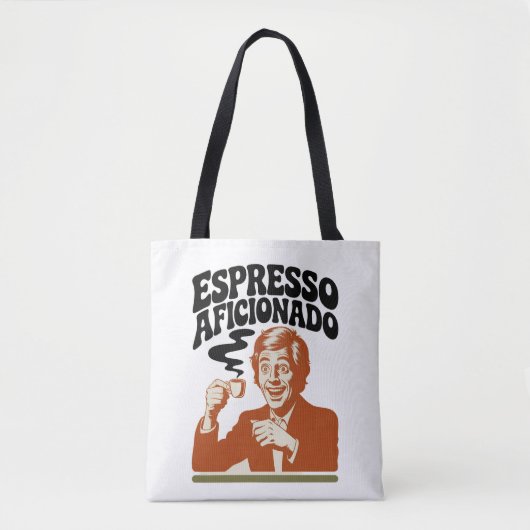 Espresso Aficionado - Java Lover Tote Bag (Voorkant)