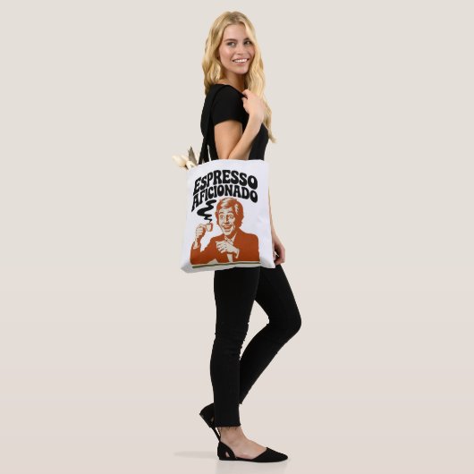 Espresso Aficionado - Java Lover Tote Bag (Op model)