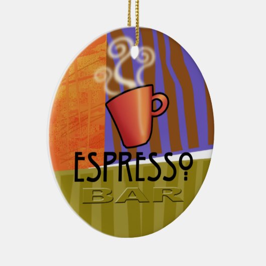 Espresso Bar Ornament (Rechts)