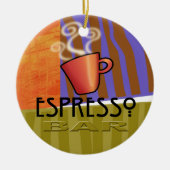 Espresso Bar Ornament (Voorkant)