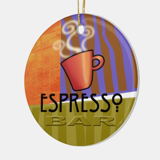Espresso Bar Ornament (Links)