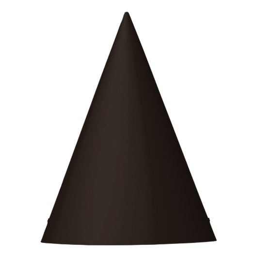 Espresso Bean Party Hat Feesthoedjes (Voorkant)