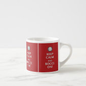 espresso bekertje "Kalm en blijf aan" Kop (Rechts)