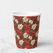 Espresso Bloom Papieren Bekers (Achterkant)