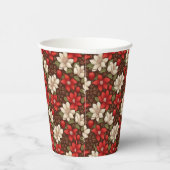 Espresso Bloom Papieren Bekers (Rechts)
