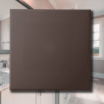 Espresso Bruin Stevige Kleur | Klassiek Elegant Tegeltje<br><div class="desc">Espresso Bruin Stevige Kleur | Klassiek | Elegant | Trendy | Stijlvol | Cadeau</div>
