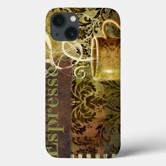 Espresso Case-Mate iPhone Case (Achterkant)