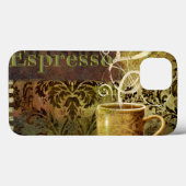 Espresso Case-Mate iPhone Case (Achterkant (horizontaal))