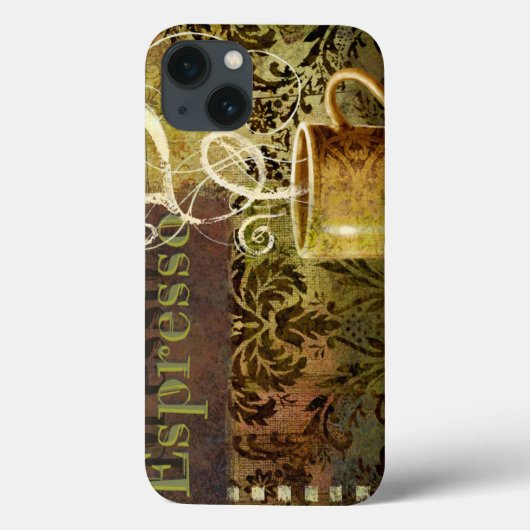 Espresso Case-Mate iPhone Case (Achterkant)