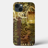 Espresso Case-Mate iPhone Case (Achterkant)