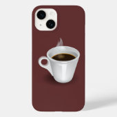 Espresso Case-Mate iPhone Case (Achterkant)