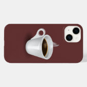 Espresso Case-Mate iPhone Case (Achterkant (horizontaal))