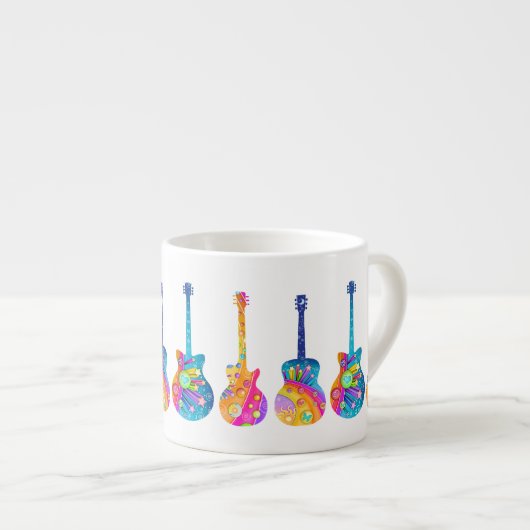 ESPRESSO & CHINA CUPS - GUITARS ESPRESSO KOP (Voorkant rechts)