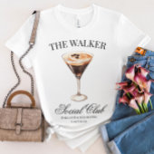 Espresso Cocktail Luxe Social Club Bachelorette T-shirt