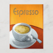  Espresso Coffee Briefkaart (Voorkant)