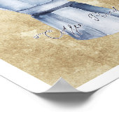  Espresso Coffee Moka Pot Waterverf Art Poster (Hoek)