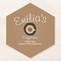 Espresso Coffee Shop Business Logo