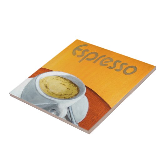 Espresso Coffee Tegeltje (Zijkant)