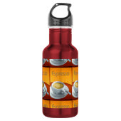  Espresso Coffee Waterfles (Voorkant)
