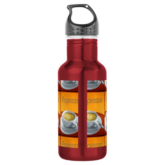  Espresso Coffee Waterfles (Achterkant)