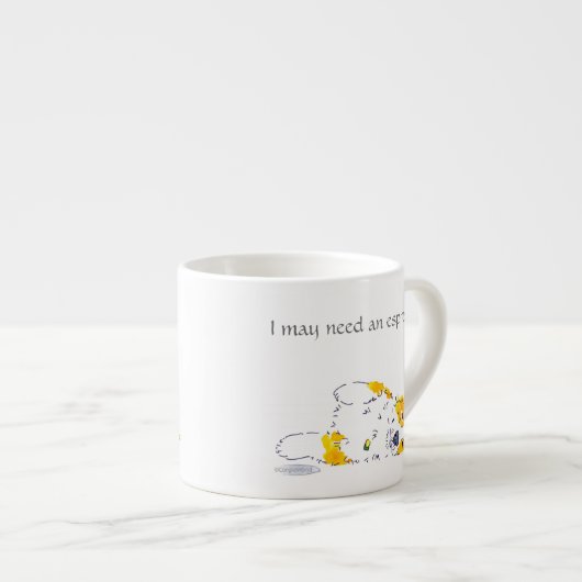 Espresso Corgi Espresso Kop (Voorkant rechts)