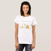 Espresso Corgi T-shirt (Voorkant volledig)
