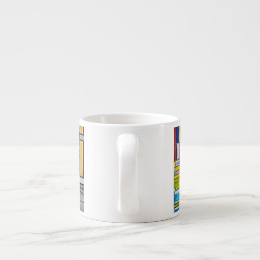 Espresso Cup "Een Uitzicht in Rio I" Espresso Kop (Achterkant)