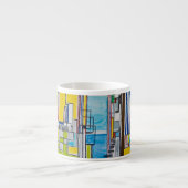 Espresso Cup "Een Uitzicht in Rio I" Espresso Kop (Voorkant)