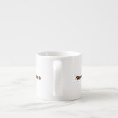 Espresso cup espresso kop (Achterkant)