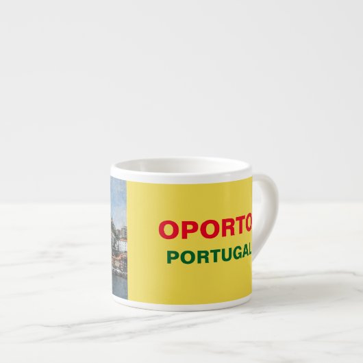 Espresso Cup in Porto Panorama Kop (Voorkant rechts)