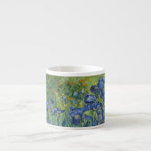 Espresso Cup met Van Gogh's Irises Espresso Kop (Voorkant)
