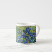 Espresso Cup met Van Gogh's Irises Espresso Kop (Voorkant rechts)