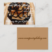 Espresso Cupcake Visitekaartje (Voorkant / Achterkant)