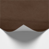 Espresso Dark Brown Antiek Paper Sjabloon Cadeaupapier (Hoek)