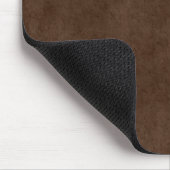  Espresso Dark Brown Antiek Paper Sjabloon Muismat (Hoek)