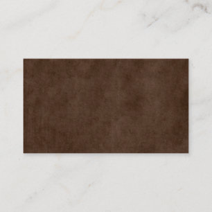 Espresso Dark Brown Antiek Paper Sjabloon Visitekaartje