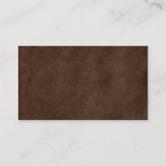 Espresso Dark Brown Antiek Paper Sjabloon Visitekaartje