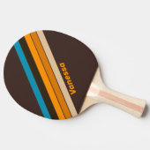 Espresso Drift Gestreept met Naam Tafeltennisbatje (Zijkant)