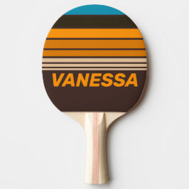 Espresso Drift Horizon Strepen met Naam Tafeltennisbatje