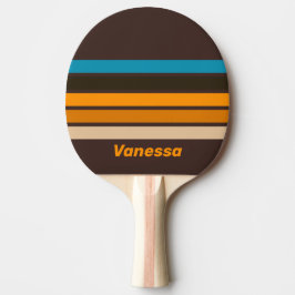 Espresso Drift Over Baan met naam Tafeltennisbatje