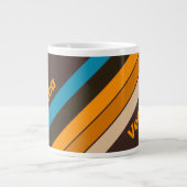 Espresso Drift Strepen met Naam Grote Koffiekop (Voorkant)