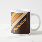 Espresso Drift Strepen met Naam Grote Koffiekop (Rechts)