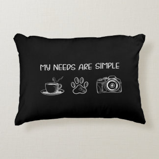 Espresso Dslr Australian Shepherd Bulldog Photogra Accent Kussen