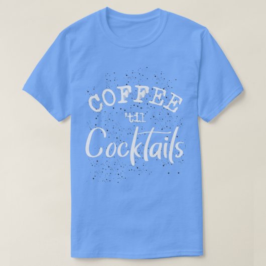 espresso , een cocktail van koffie t-shirt (Design voorkant)