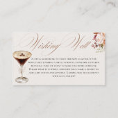 Espresso een klein beetje dichterbij wensen goed b informatiekaartje (Voorkant)