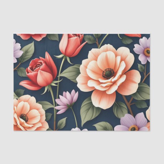 Espresso Elegance: perfecte koffieverpakking Tissuepapier (Voorkant)