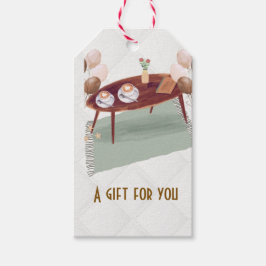 Espresso en ballonnen cadeaulabel